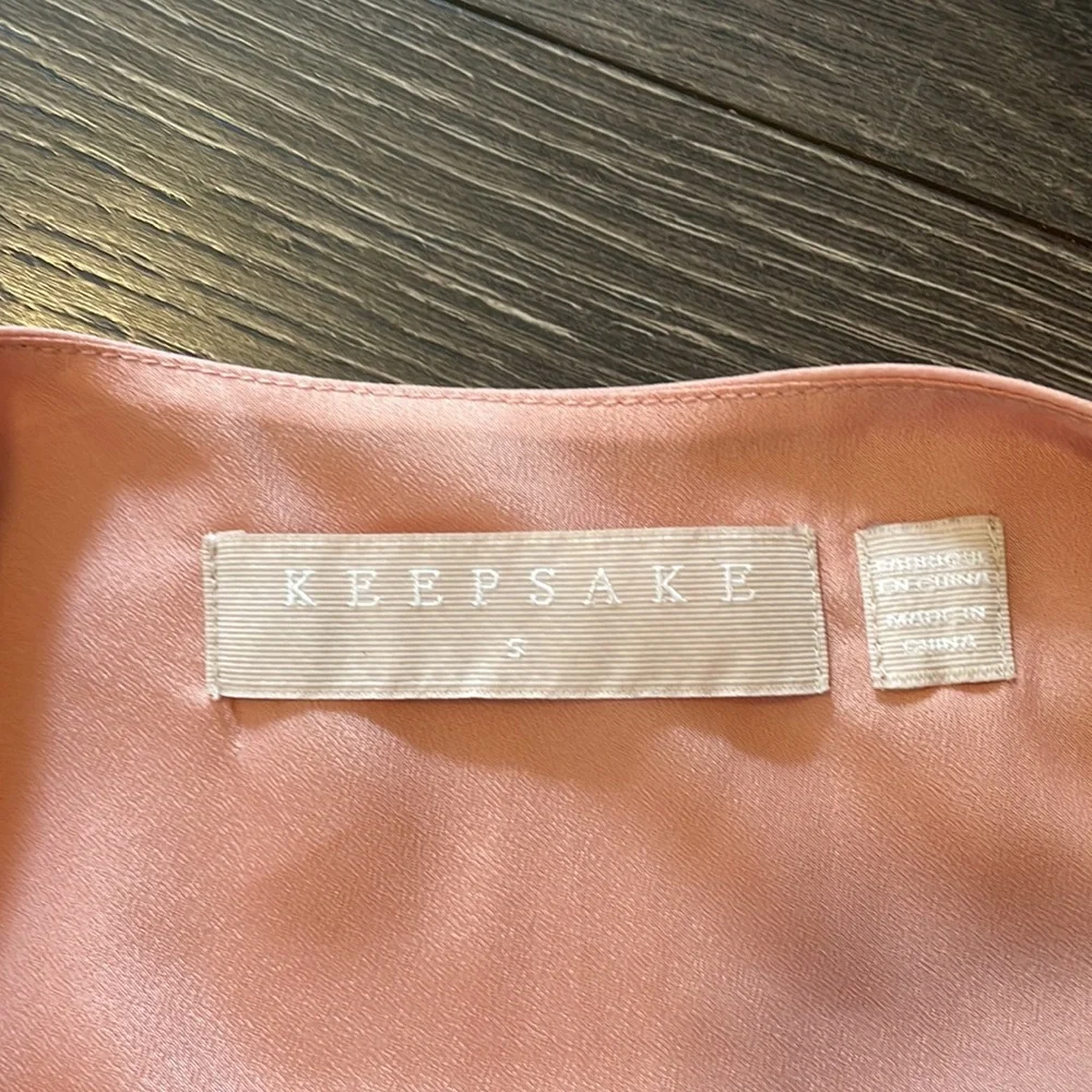 Keepsake the label asymmetrical dress pink rose - Picture 7 of 7